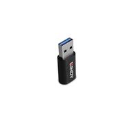 Lindy Adaptateur USB 2.0 Type A vers C bloqueur de données avec charge 15W pour smartphones, tablettes et ordinateurs portables sous Windows, macOS, Linux et Android