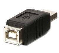 LINDY USB 2.0 Adaptateur [1x USB 2.0 type A mâle - 1x USB 2.0 type B femelle]