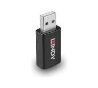 Lindy – Bloqueur de données USB 2.0 Type A vers A – Battery Charging 1.2