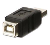 Lindy 71231 changeur de genre de câble USB A USB B Noir