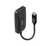 Lindy - adaptateur vidéo - 24 pin USB-C pour DisplayPort - 13 cm