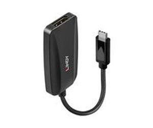 Lindy - adaptateur vidéo - 24 pin USB-C pour DisplayPort - 13 cm