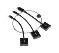 Lindy adaptateur vidéo - Mini DisplayPort / DisplayPort / HDMI / USB