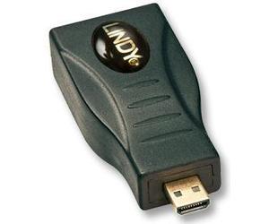 Lindy Adapter HDMI Mini/Micro HDMI Micro Noir