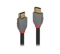 Câble de raccordement LINDY Fiche mâle HDMI-A, Fiche mâle HDMI-A 0.30 m noir 36960 Câble HDMI