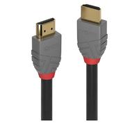 Câble de raccordement LINDY Fiche mâle HDMI-A, Fiche mâle HDMI-A 15.00 m noir, gris 36968 Câble HDMI