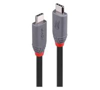 Lindy Câble USB‑C Anthra Line USB4 Gen3x2 2 m 240W 4K/8K Noir 36958