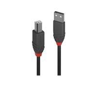 Lindy Anthra Line - câble USB - USB pour USB type B - 2 m