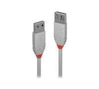 Lindy Anthra Line - rallonge de câble USB - USB pour USB - 50 cm