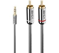 LINDY Audiokabel an Phono 3.5mm Cromo line 5m