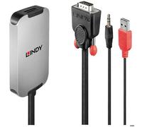 LINDY AV Convertisseur [Jack, USB, VGA - DisplayPort] 1920 x 1080 Pixel