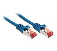 LINDY Câble réseau Basic Cat.6 S/FTP, bleu, 1,5m