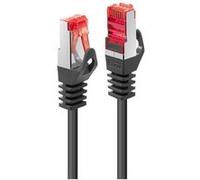 Lindy Basic - Cordon de raccordement - RJ-45 (M) pour RJ-45 (M) - 1 m - SFTP, PiMF - CAT 6 - moulé, sans crochet, bloqué - noir G