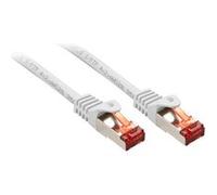 Lindy Câble réseau Basic Cat.6 S/FTP – RJ45 – blanc 3 m