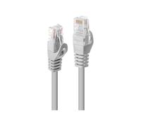 LINDY 48160 RJ45 Câble réseau, câble patch CAT 6 U/UTP 0.30 m gris