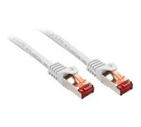 LINDY 47387 RJ45 Câble réseau, câble patch CAT 6 S/FTP 7.50 m blanc 1 pc(s)