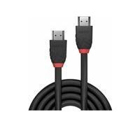 Câble de raccordement LINDY HDMI Fiche mâle HDMI-A 2.00 m noir 36772 8K UHD Câble HDMI