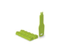 Lindy Bloqueur de port LAN RJ45 47894 (10 pièces) avec clé, vert