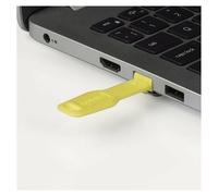 Bloqueurs de port RJ-45 (sans clé) - Pack de 20, Jaune