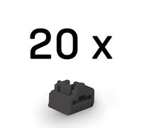 LINDY - Bloqueur de port LAN - noir (pack de 20)