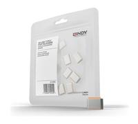 Lindy Bloqueurs de ports USB Type-C Orange 10 pièces