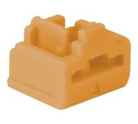 Lindy Bloqueurs de port RJ-45 sans clé – Pack de 20, Orange