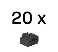 Lindy Bloqueurs de port RJ-45, 20pcs, Noir