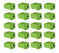 Lindy Bloqueurs de Port SFP (sans clé) - Pack de 20, Vert