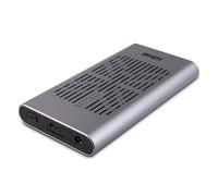 Lindy Boitier USB 3.2 Gen 2x2 Dual SSD M.2 NVMe avec fonction de clonage