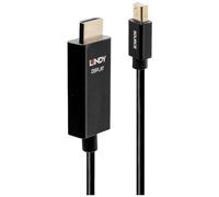 Lindy Câble actif Mini DisplayPort vers HDMI – HDR – 2 m
