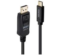 Lindy Câble adaptateur USB Type C vers DisplayPort 4K60 avec HDR, 3m