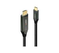 Câble Adaptateur USB Type C vers HDMI - LINDY - 8K60 - 3m - HDMI 2.1 - Connecteur plaqué or