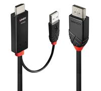 Lindy Câble adaptateur 3m HDMI vers Display Port 4K60Hz