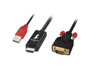 Lindy Câble Adaptateur HDMI vers VGA, 2m