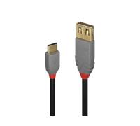 Lindy 36897 Câble Adaptateur USB 2.0 Type C vers A 0.15 M