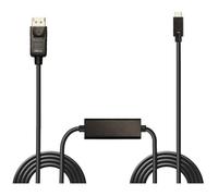 Lindy - Câble adaptateur USB Type C vers DP 4K60 avec HDR, 10m