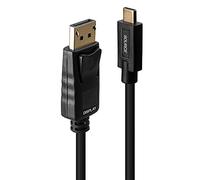 Lindy Câble USB-C (24 broches) vers DisplayPort – 5 m