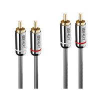 Lindy Câble Audio 2x RCA, Cromo Line, 10m