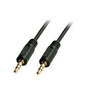 Câble de raccordement LINDY 35641 Jack audio [1x Jack mâle 3.5 mm - 1x Jack mâle 3.5 mm] 1.00 m noir