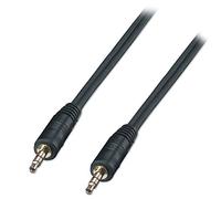 Câble de raccordement LINDY 35644 Jack audio [1x Jack mâle 3.5 mm - 1x Jack mâle 3.5 mm] 5.00 m noir