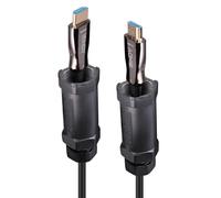 Lindy Câble Blindé HDMI 8K60 Hybride Fibre Optique 20m