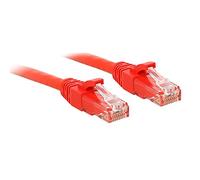 LINDY 48039 RJ45 Câble réseau, câble patch CAT 6 U/UTP 20.00 m rouge 1 pc(s)