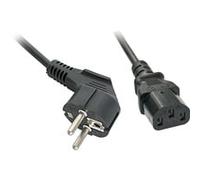 Lindy 30335 câble électrique Noir 2 m Prise d'alimentation type F Coupleur C13