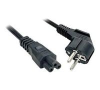 Lindy 2m, CEE 7/7 - IEC 320 C5 Noir CEE7/7 Coupleur C5