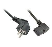 Lindy Câble secteur coudé 2 m