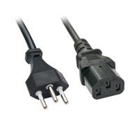 Lindy - câble d'alimentation - SEV 1011 pour power IEC 60320 C13 - 70 cm