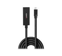 Lindy - câble d'extension USB de type-C - 24 pin USB-C pour prise CC 3,5 mm, 24 pin USB-C - 5 m