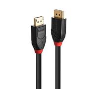 Câble de raccordement LINDY DisplayPort Fiche mâle DisplayPort, Fiche mâle DisplayPort 5.00 m noi