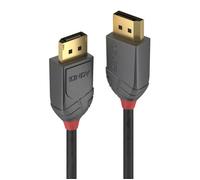 Câble de raccordement LINDY DisplayPort Fiche mâle DisplayPort, Fiche mâle DisplayPort 2.00 m noir 36482 8K UHD Câble DisplayPort