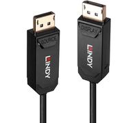 LINDY Câble DisplayPort 2.0 UHBR10 Hybride Fibre Optique 20m